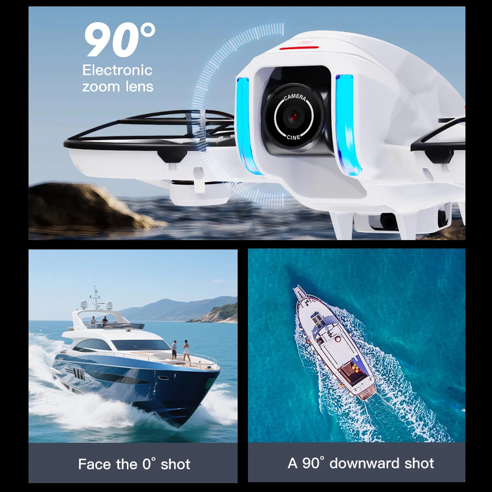 AE21 HD Dual Camera Mini Drone with 4.3" Screen Remote