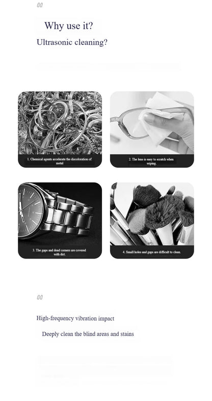 Multi-Purpose Ultrasonic Cleaner