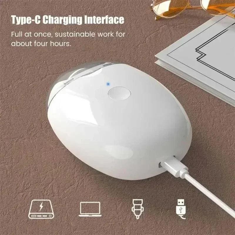 2-in-1 Mini Electric Nail Clipper & Polisher