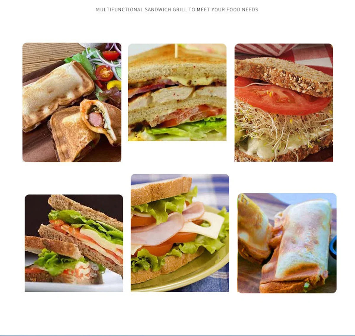 Double-Sided Sandwich Baking Pan
