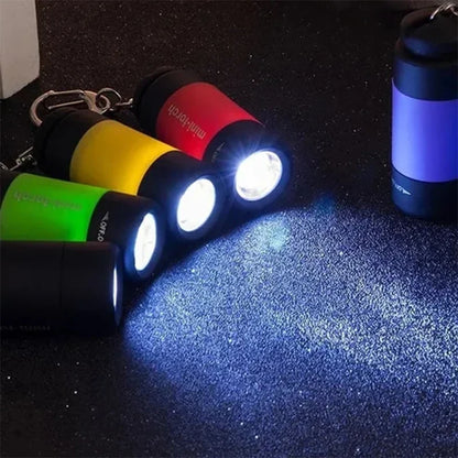 LED Mini Pocket Rechargeable Flashlight