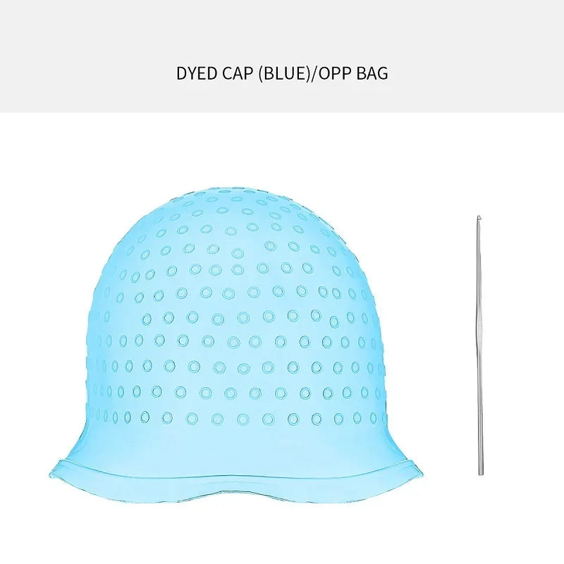Silicone Hair Highlighting Cap – Reusable Hair Coloring & Dye Cap - OneClickSmart