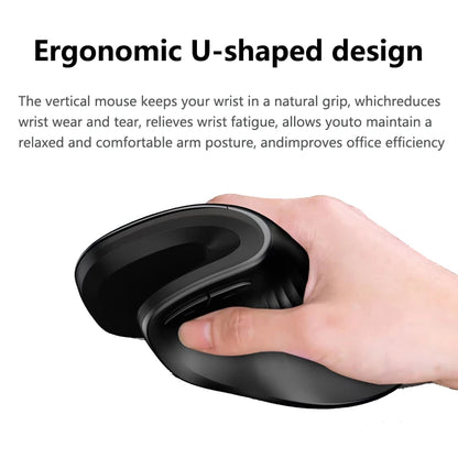 Warvank U2 Vertical Wireless Ergonomic Silent Mouse