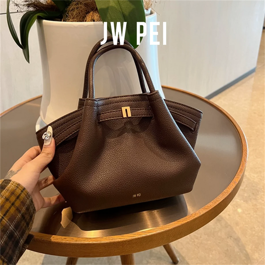 JW PEI Women’s Mini Canvas Crossbody Bag – Vegan Leather Dumpling Handbag - OneClickSmart
