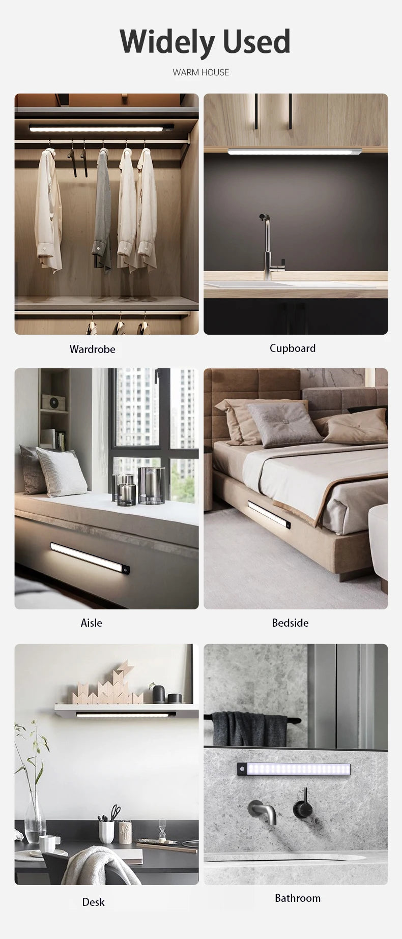 Smart Motion Sensor LED Bar