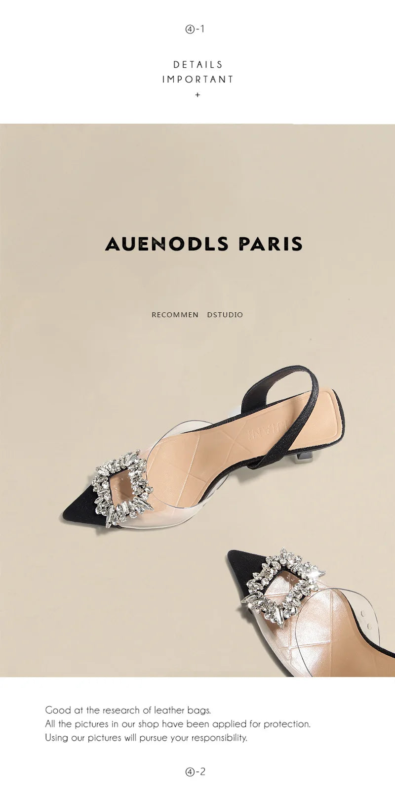 Luxury Crystal Women’s Sandals – Summer High Heels Shoes