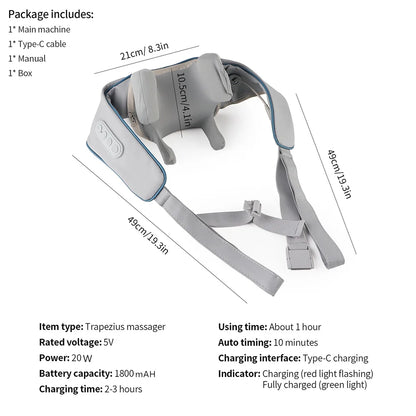 ForeverLily Wireless Neck Shoulder massager