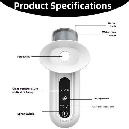 Heated Eye Steam Device – Mini Eye Mister for Dry Eyes & Moisturizing Eye Care