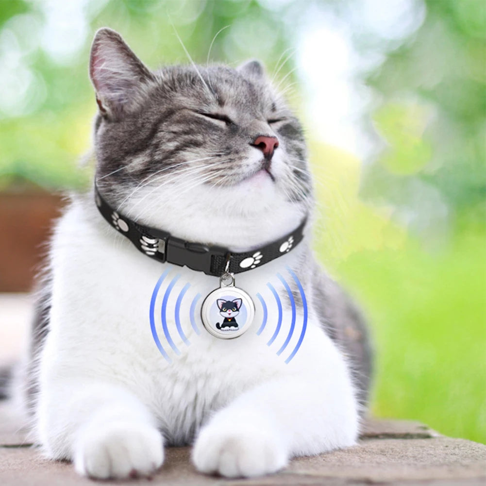 Smart GPS Pet Tracker Collar for Cats and Dogs