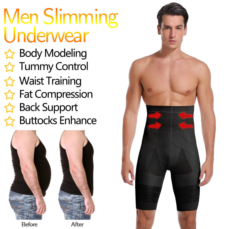Men Tummy Control Shapewear Boxer