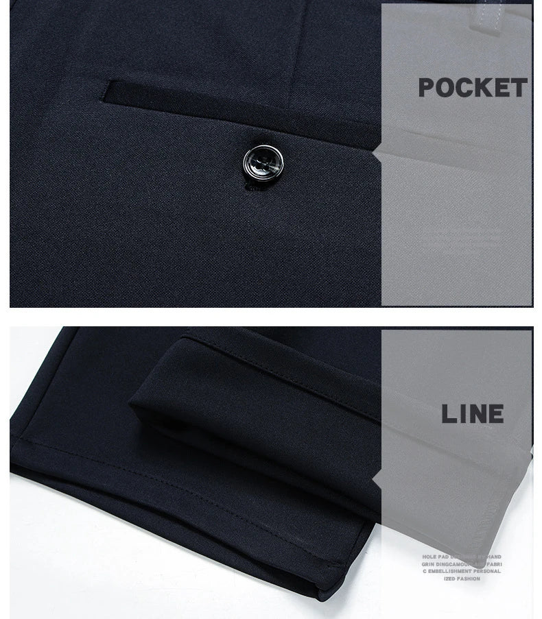 High Elastic Formal Pants