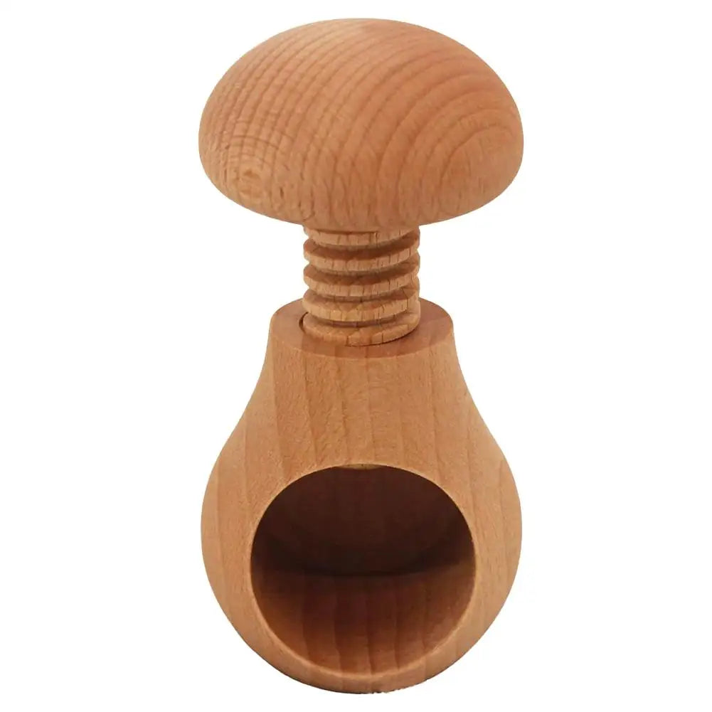 Mushroom Wooden Nutcracker