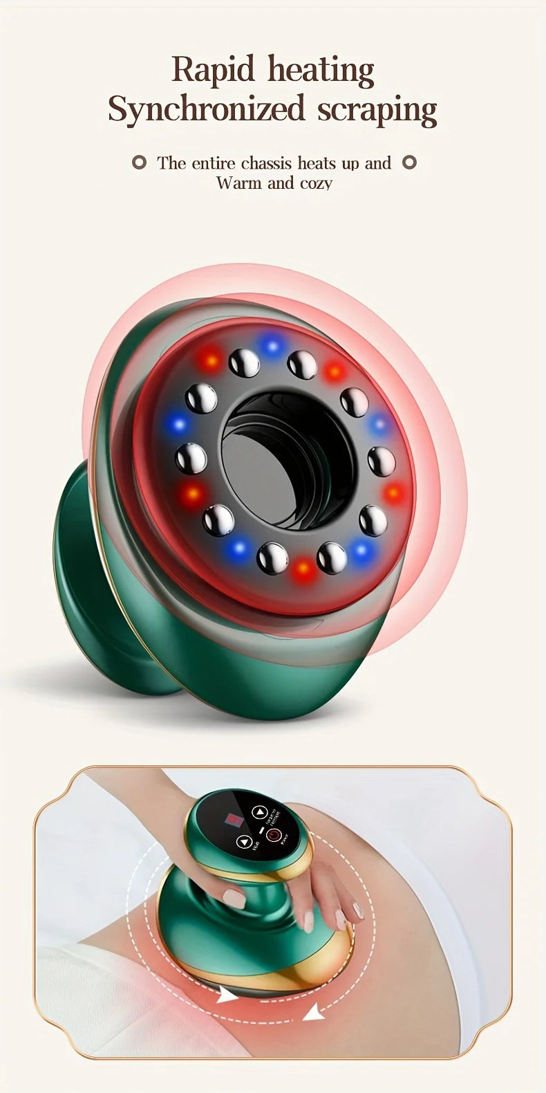 Electric Meridian Massage Brush