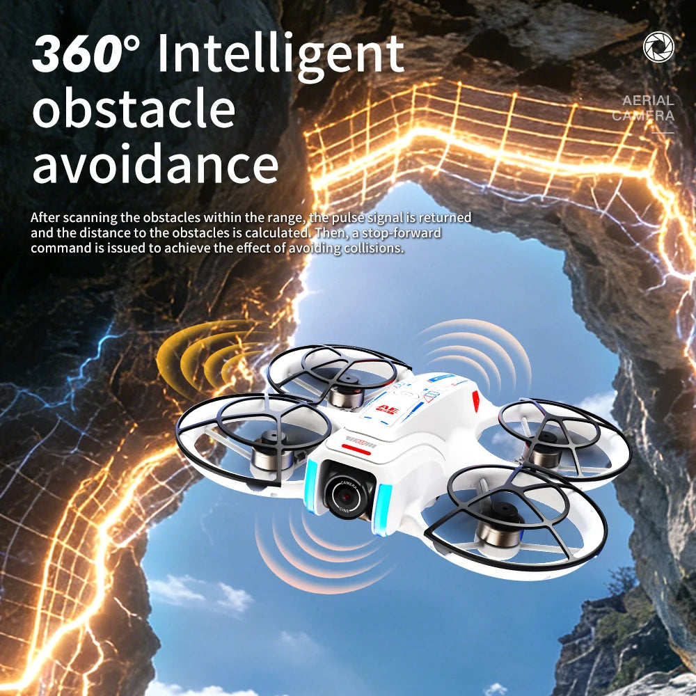 AE21 HD Dual Camera Mini Drone with 4.3" Screen Remote