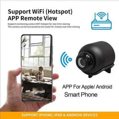 Compact 1080P home security camera