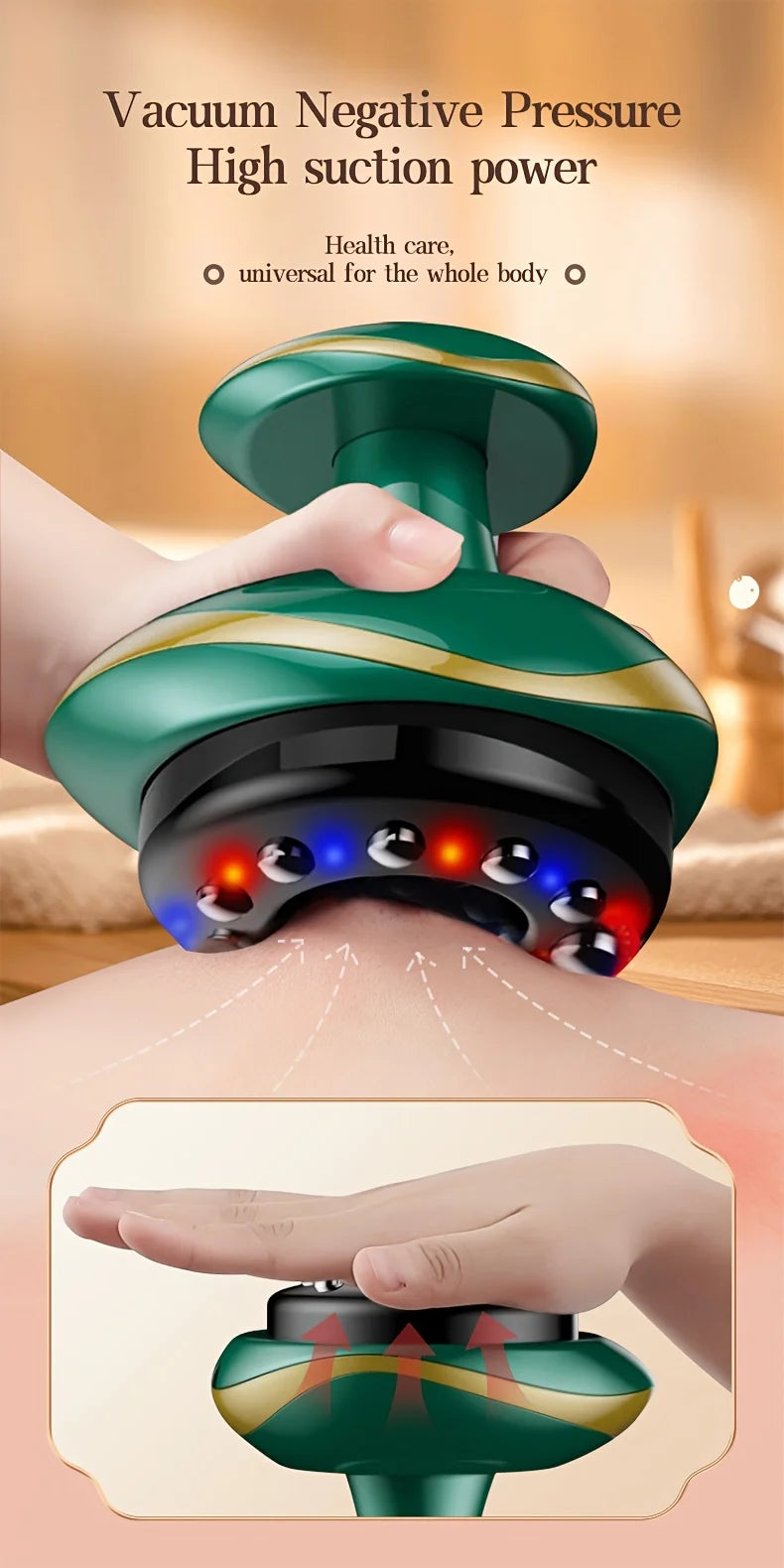 Electric Meridian Massage Brush