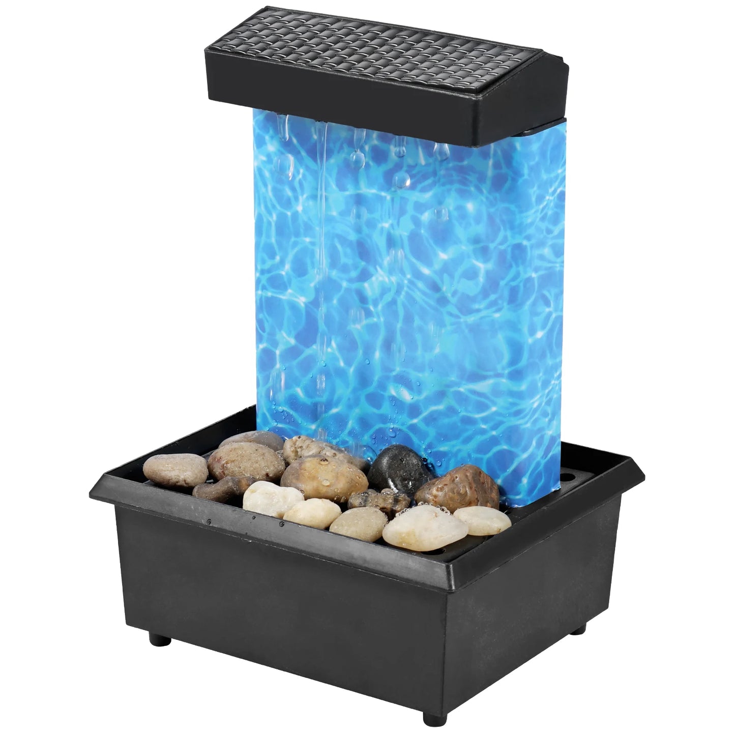 Tabletop Waterfall Fountain with LED Lights