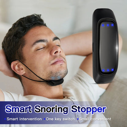 EMS Pulse Anti-Snoring Device for Better Sleep