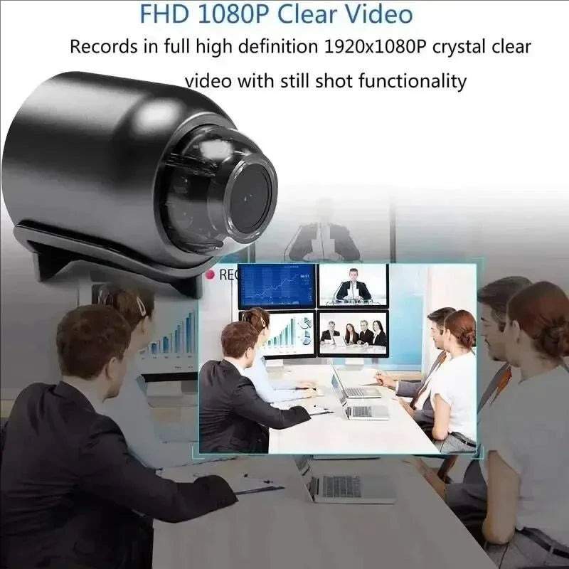 Mini WiFi Security Camera X5 – 1080P Night Vision & Motion Detection - OneClickSmart