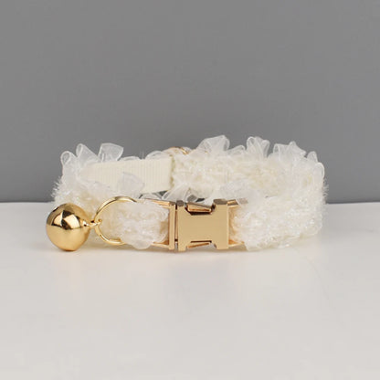 Cat & Small Dog Collar with Name Tag