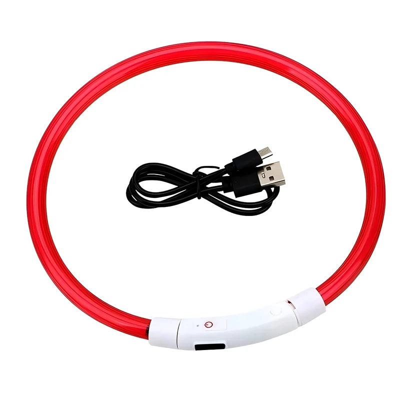 LED USB Rechargeable Dog Collar