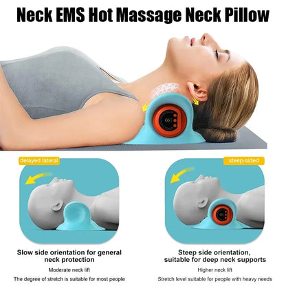 Electric Neck Cervical Traction Massager Pillow