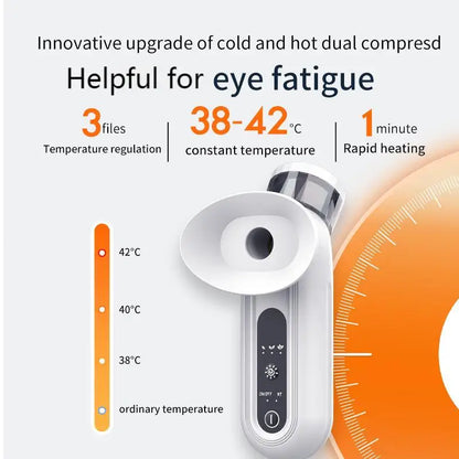Heated Eye Steam Device – Mini Eye Mister for Dry Eyes & Moisturizing Eye Care