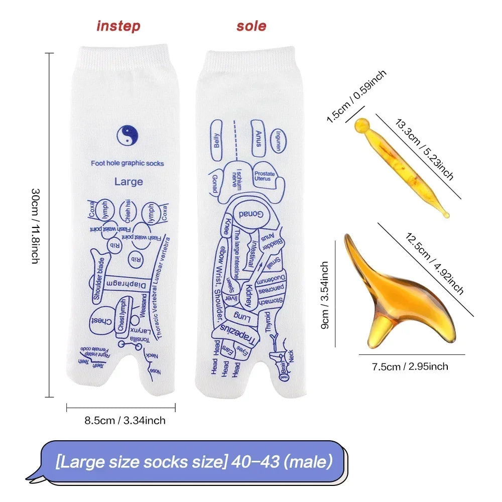 Acupressure Foot Massage Socks