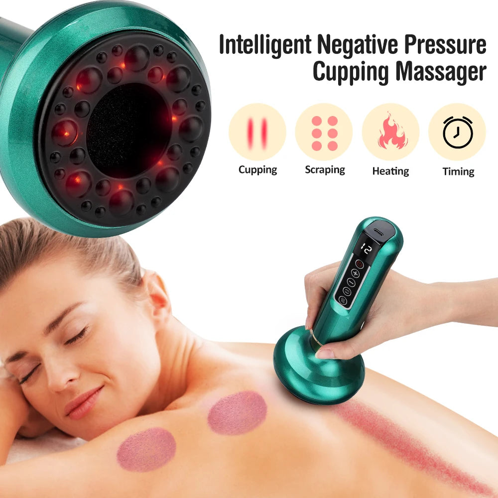 6/12 Speed Electric Cupping Massager