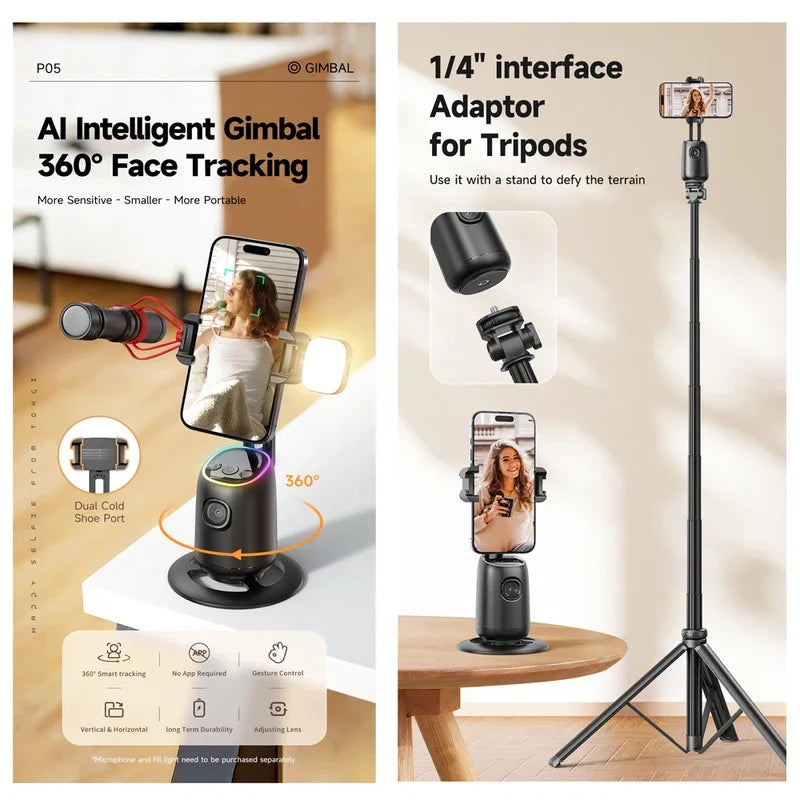 Smart AI Face Tracking Gimbal