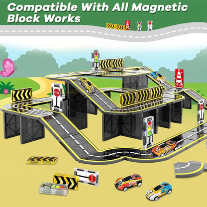 Magnetic Track Construction Kit