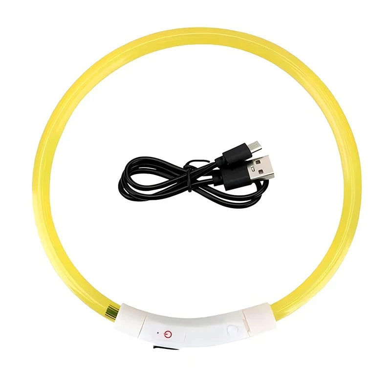 LED USB Rechargeable Dog Collar