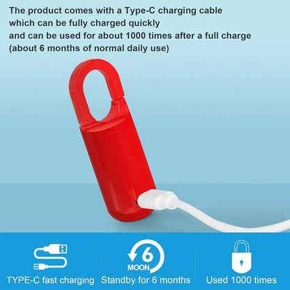 Mini Smart Fingerprint Padlock